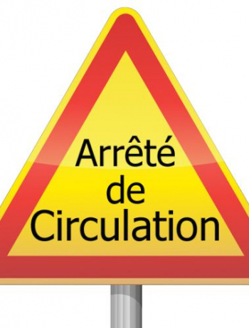 ARRETE DE CIRCULATION PROVISOIRE 